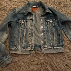 Levi’s Distressed Denim Jacket